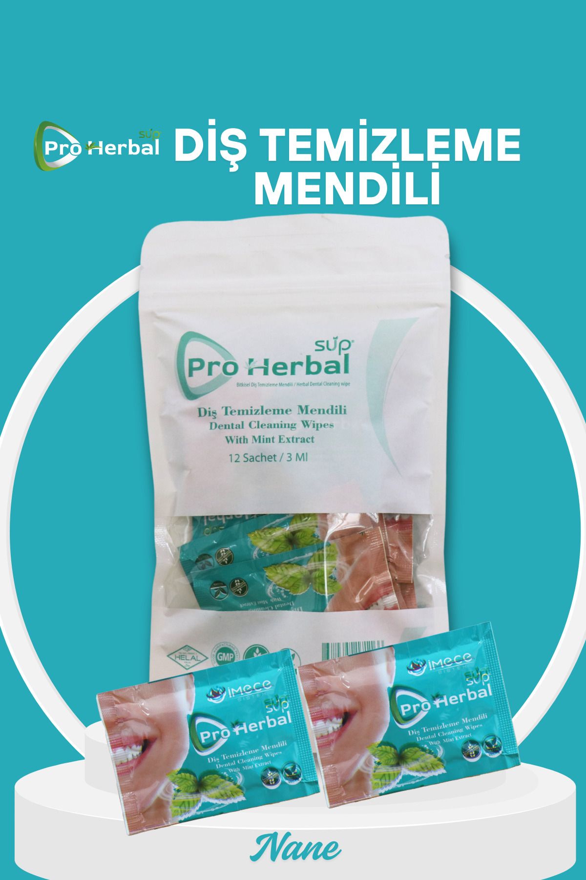 SUP Pro Herbal Nane Aromali Dis Mendili – Aninda Ferah Nefes