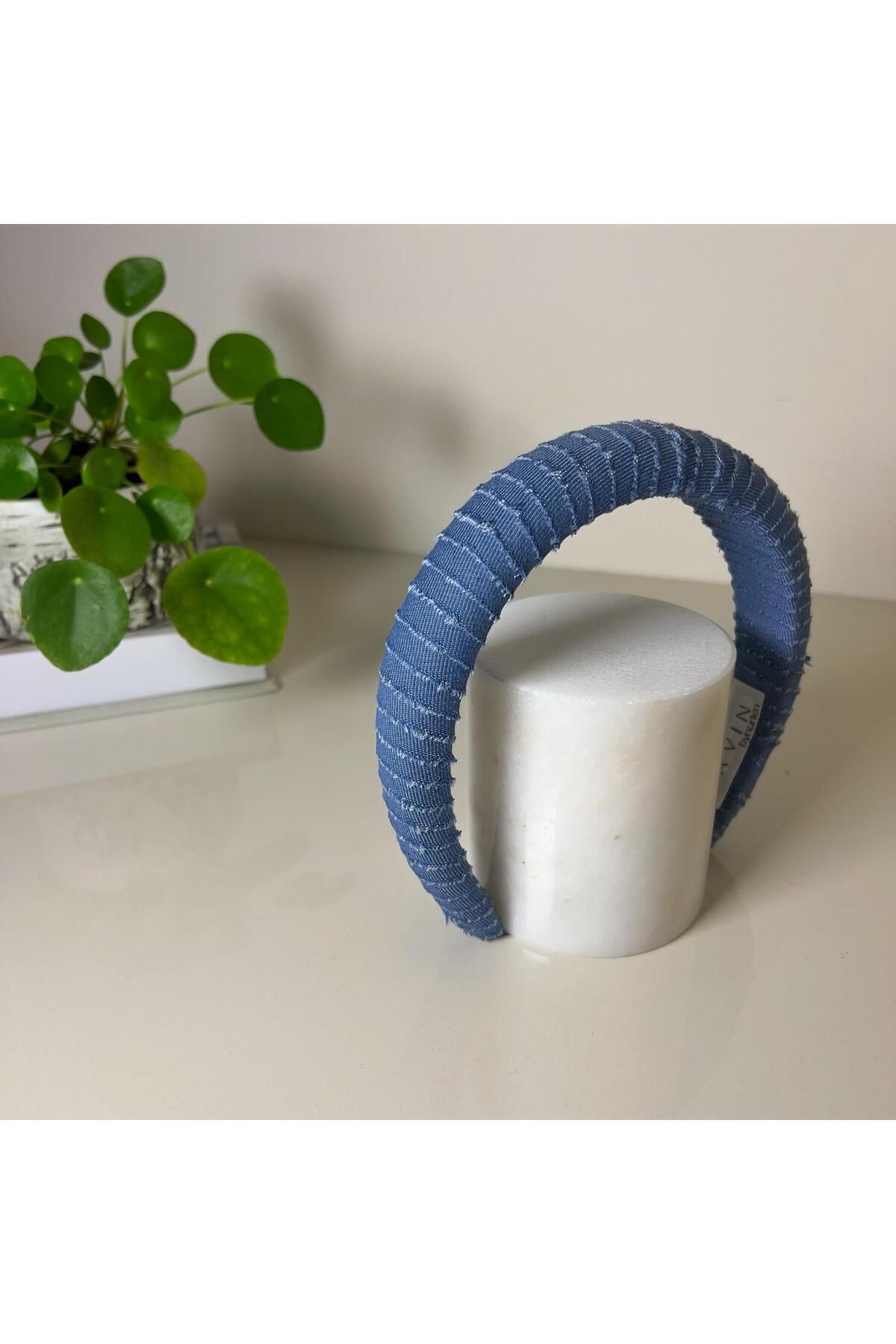 LavinbyNurten DENIM KNITTING HEADBAND