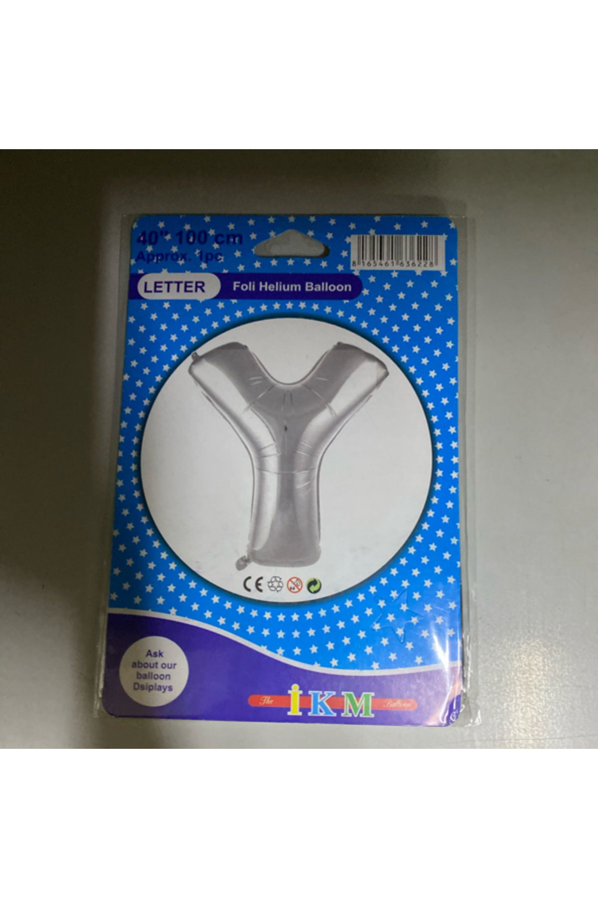 Ta-Fu Global Y - GÜMÜŞ HELYUM BALON