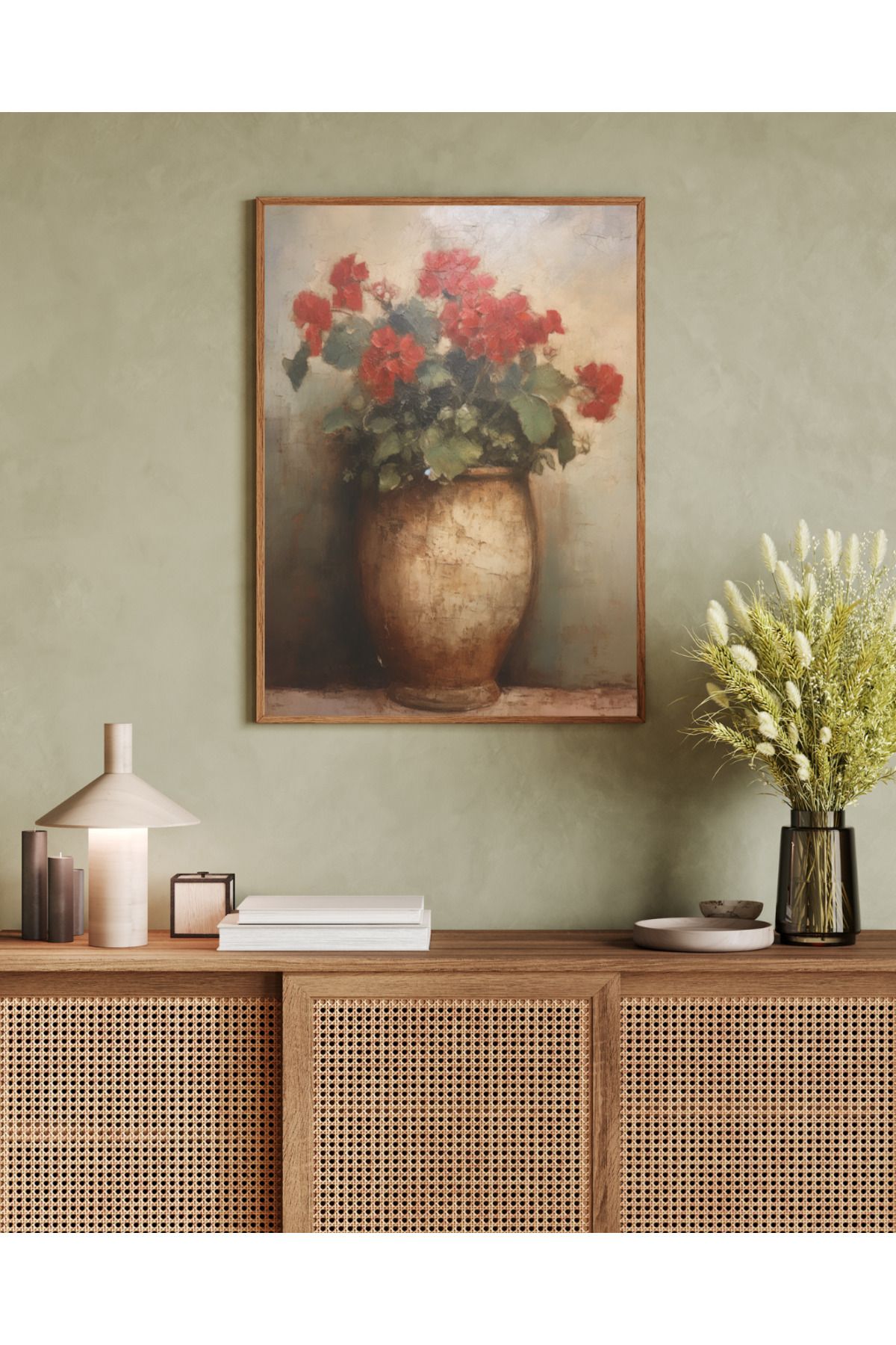 woodhomeworks tek parça salon ofis dekor tablo