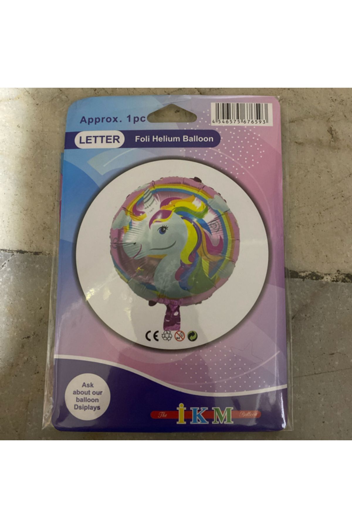 Ta-Fu Global İKM UNİCORN HELYUM BALON