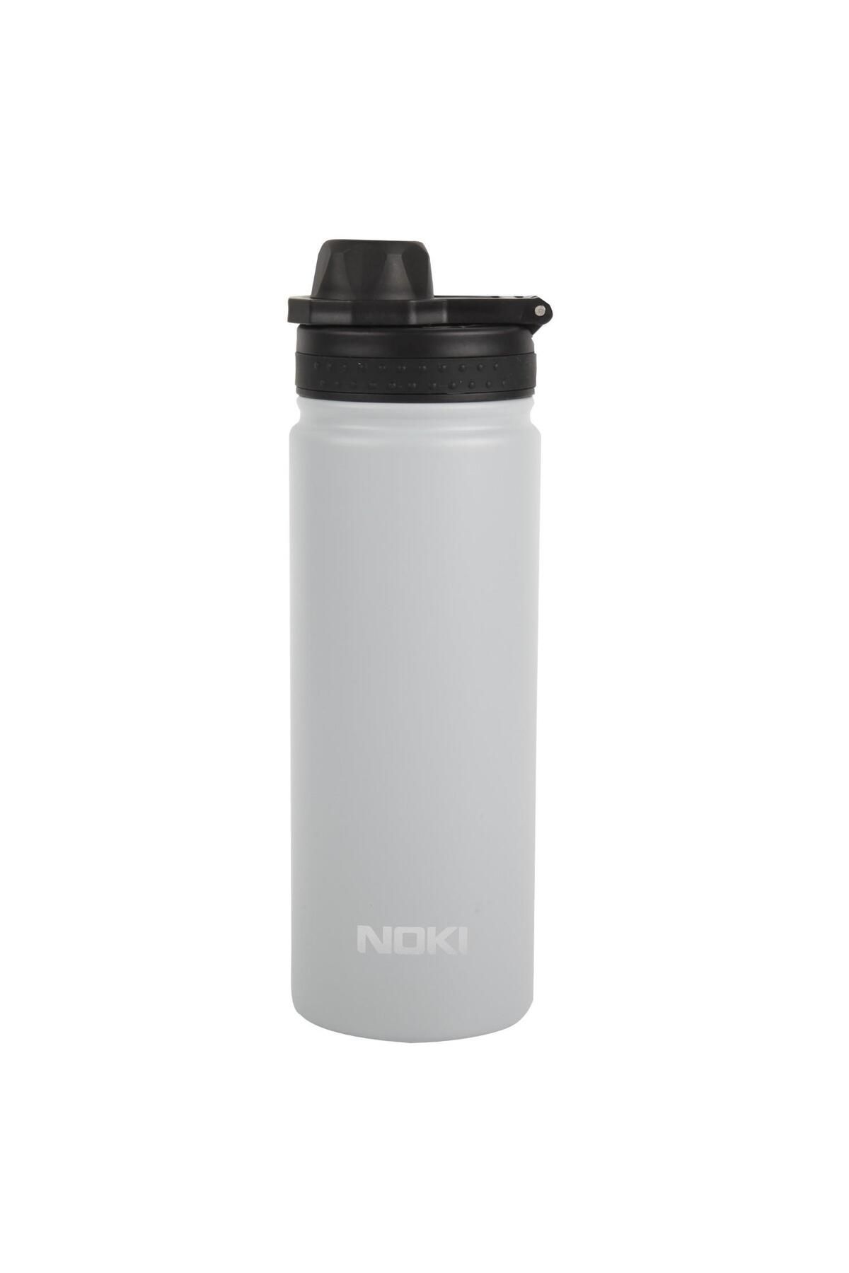 Noki Vidalı Kapak Taşıma Kulplu Çelik Matara 540 ml (T-0126)