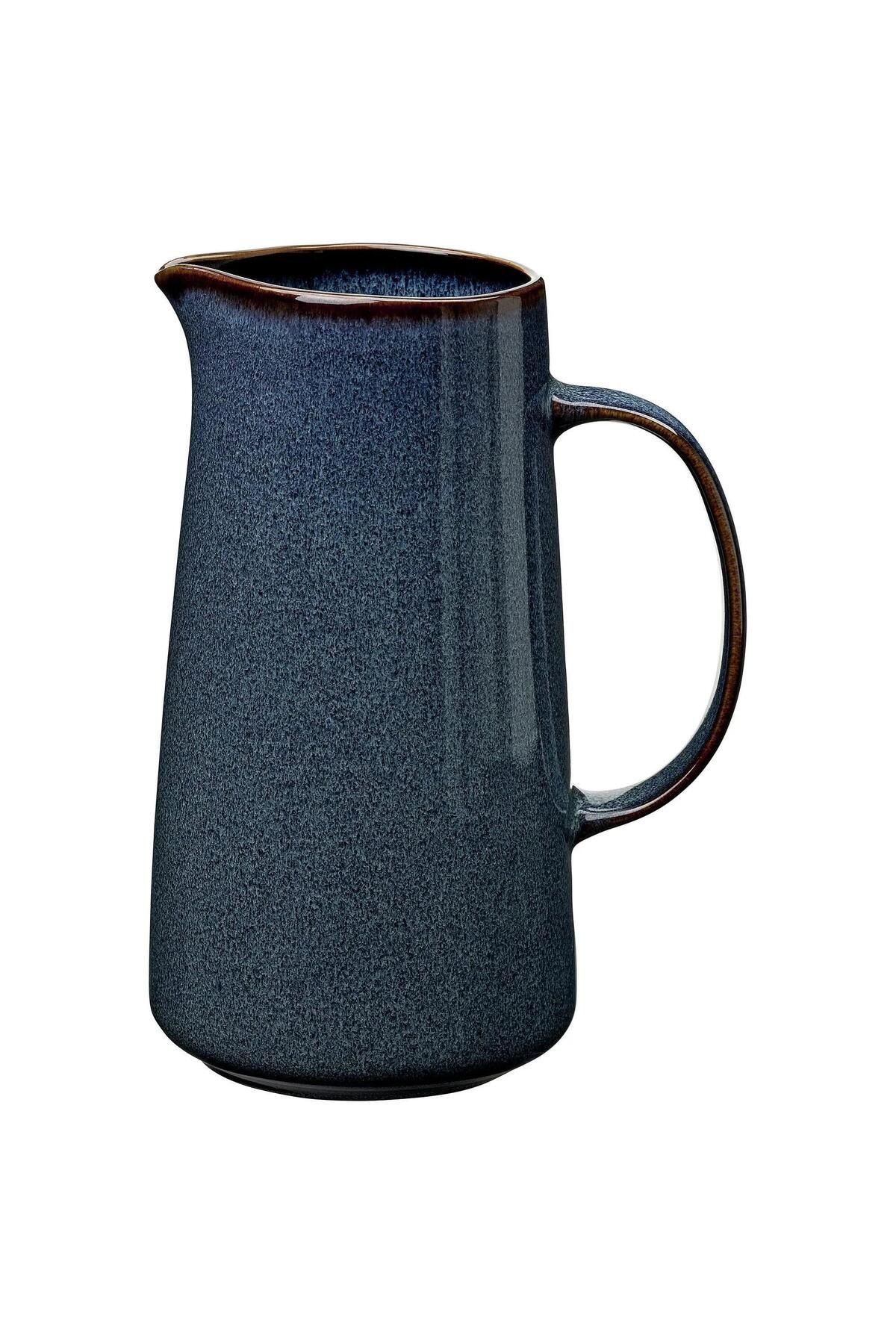 IKEA GLADELİG SERİSİ Sürahi, Okyanus Mavi, 1,5 lt Stoneware Kapaksız