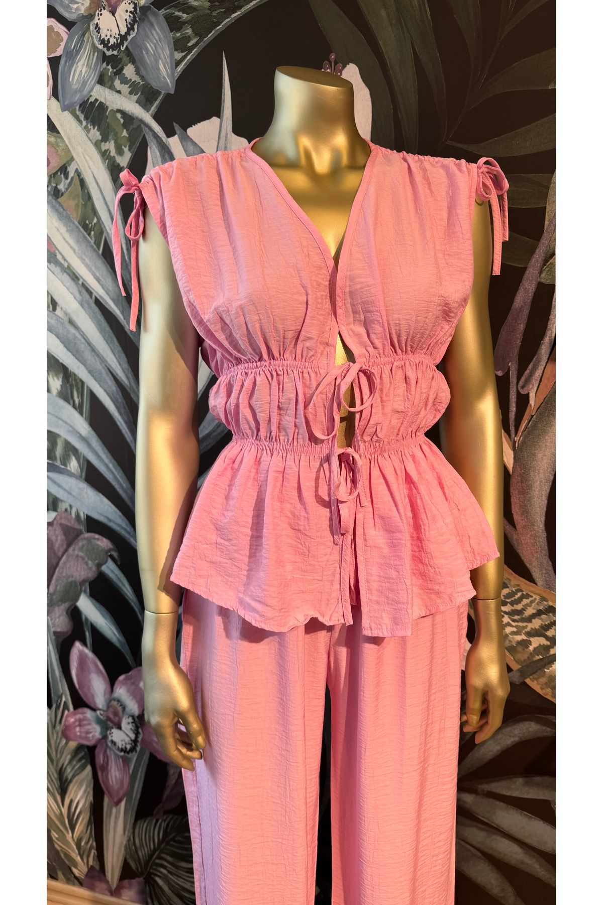 Büşra Butik Pembe Takım