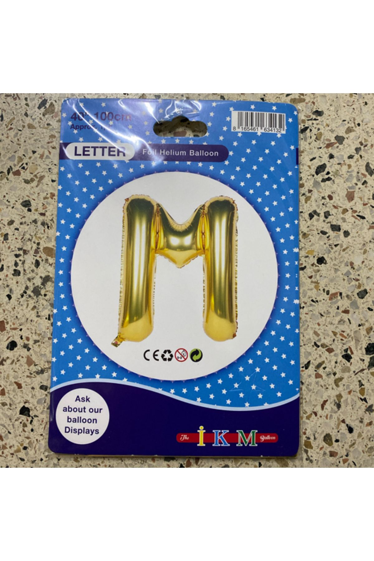 Ta-Fu Global M - GOLD HELYUM BALON
