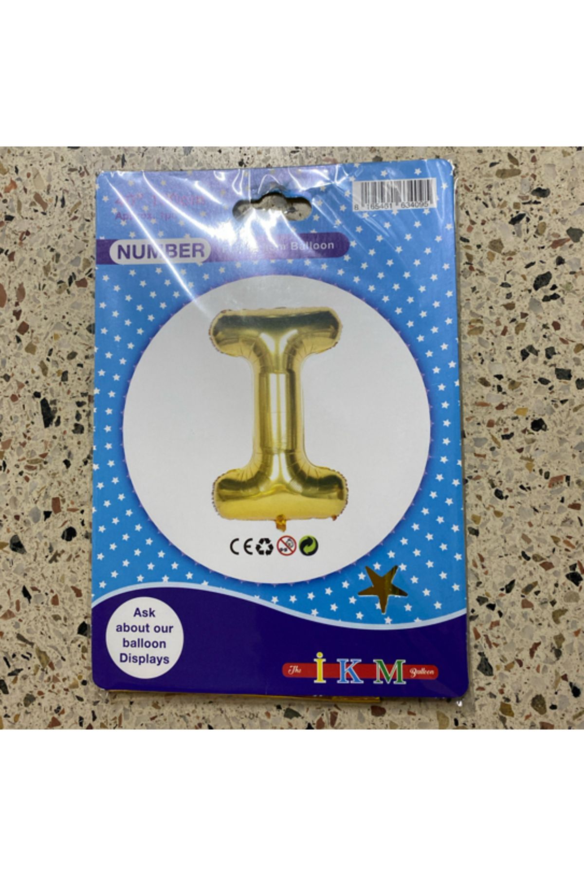 Ta-Fu Global I - GOLD HELYUM BALON