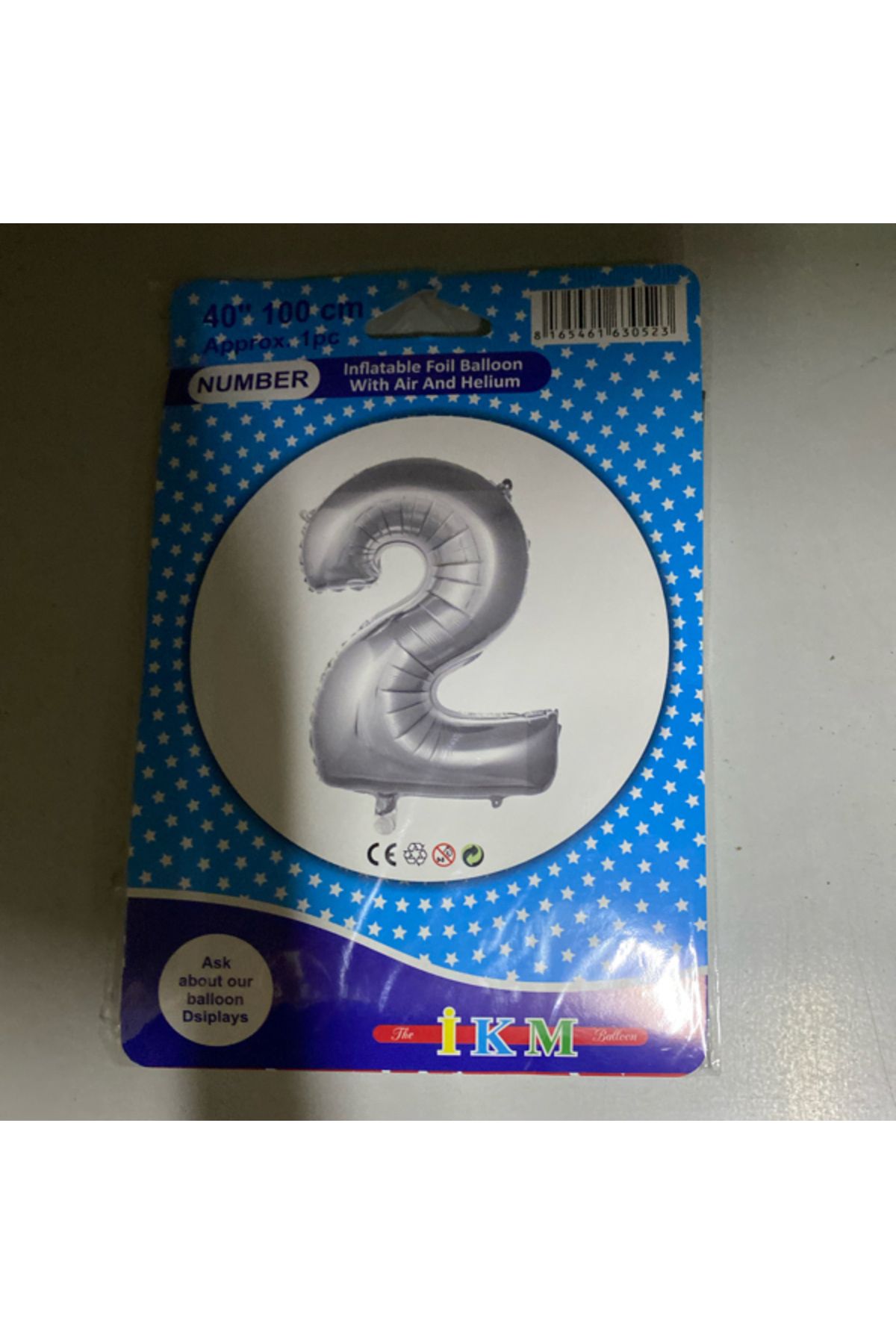 Ta-Fu Global 2 - GÜMÜŞ HELYUM BALON
