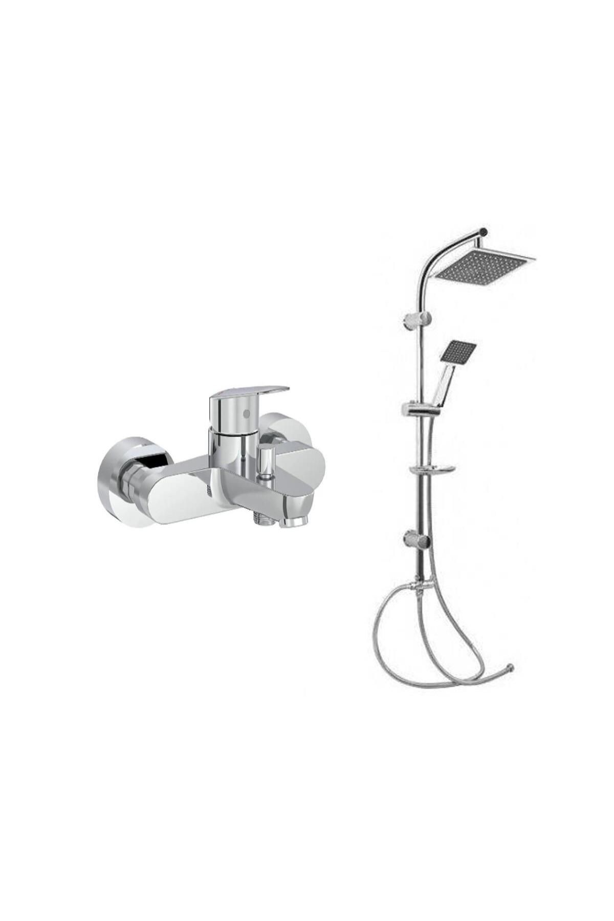 Artema Flow Round Banyo Batarya GMS Karine Duş Seti
