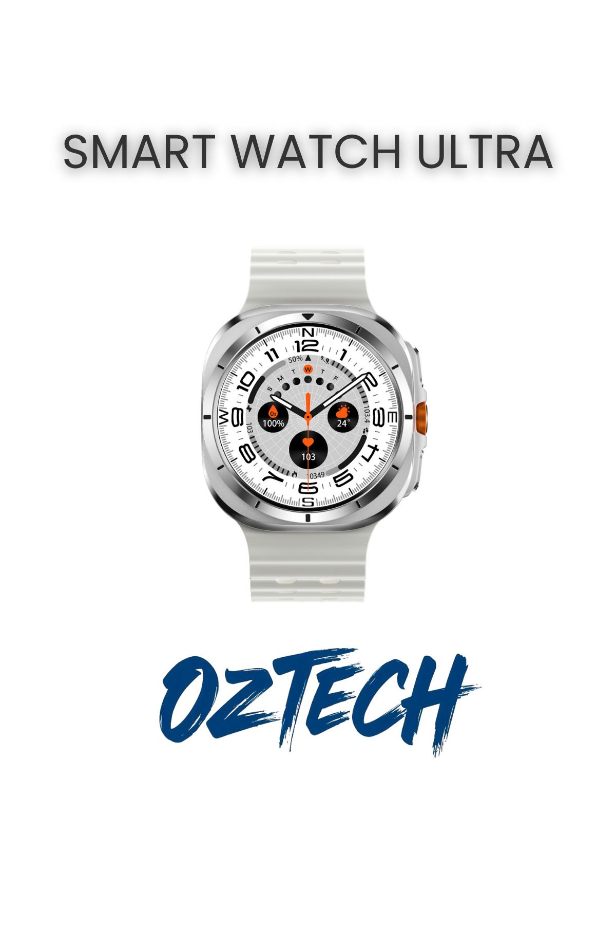 DTULTRA2 Smart Watch Ultra Android Ve Ios Tüm Cihazlara Uyumlu Akıllı Saat