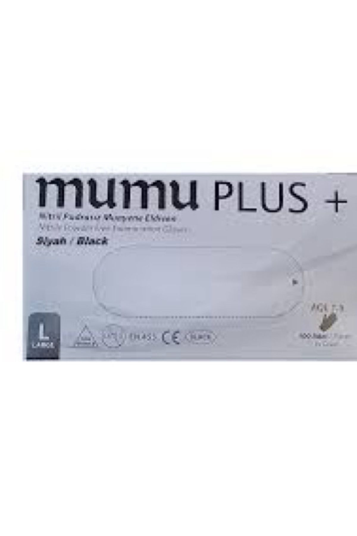 Ta-Fu Global MUMU SİYAH M BEDEN PUDRASIZ ELDİVEN (100ADET)