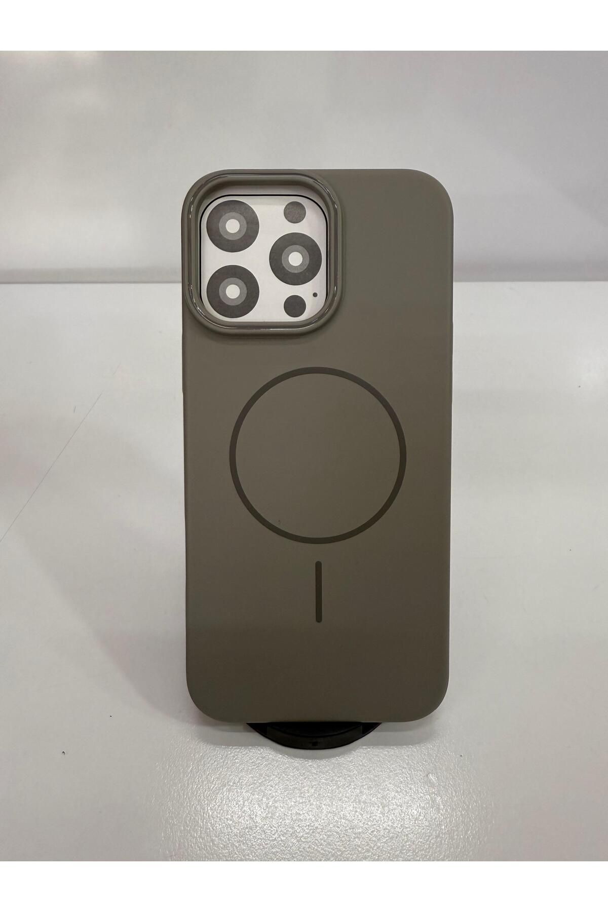 İnci İphone 16 pro max karbon magsafe ince ve hafif tasarim telefon kılıfı