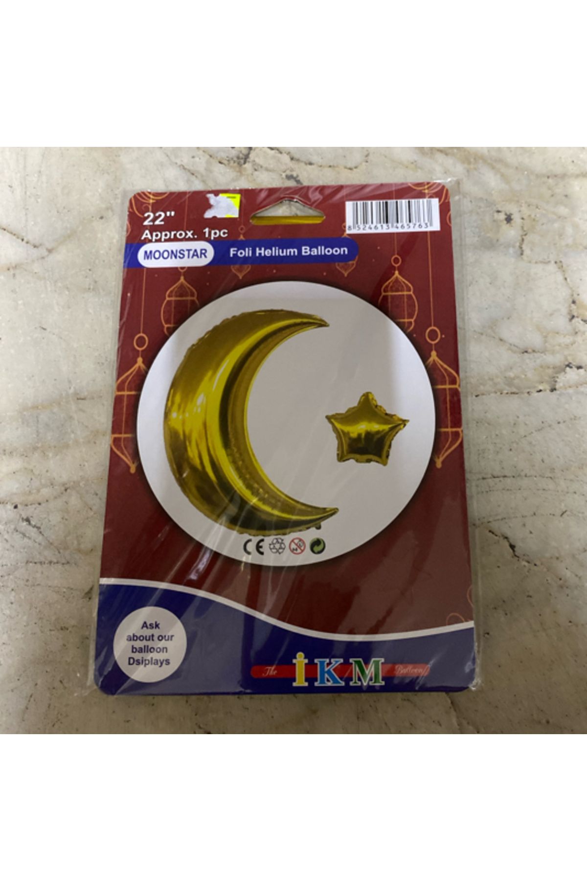 Ta-Fu Global İKM AY-YILDIZ HELYUM BALON