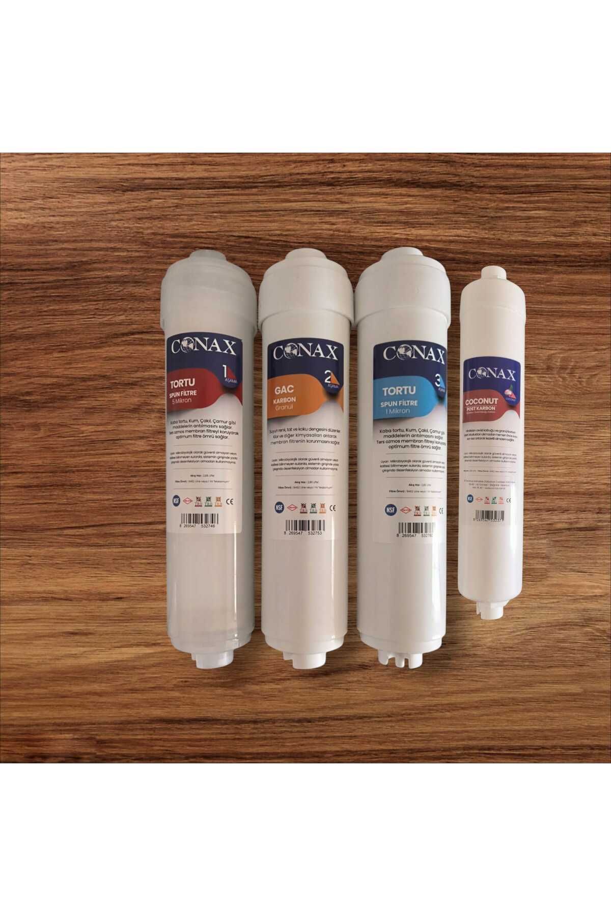 Ortimax Conax 4 lü filtre seti