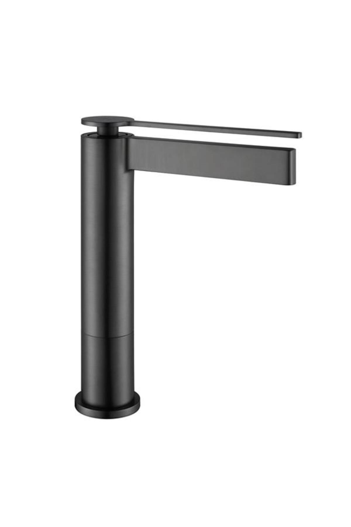 Fontana FJ-6027 Mat Füme Yüksek Lavabo Bataryası
