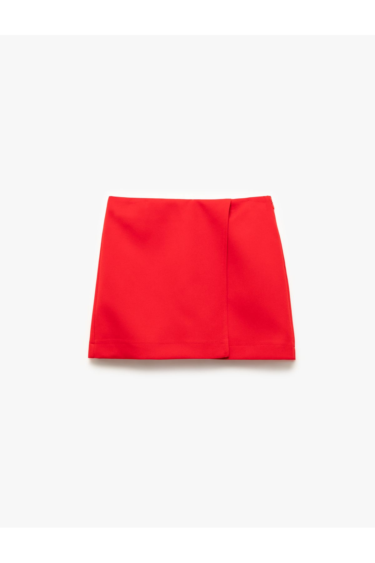 Koton Regular Fit Kruvaze Mini Şort Etek