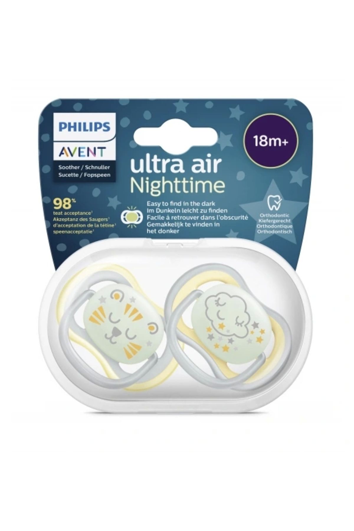 OurStyles Avent ultra air gece emziği + ay - şık tasarım - trend ürün - zarif tasarım