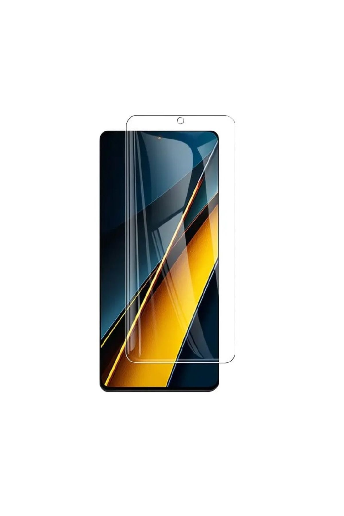 MSALIŞVERİŞ Poco X6 Pro Ekran Koruyucu Nano 9H 0.3mm Esnek Mat