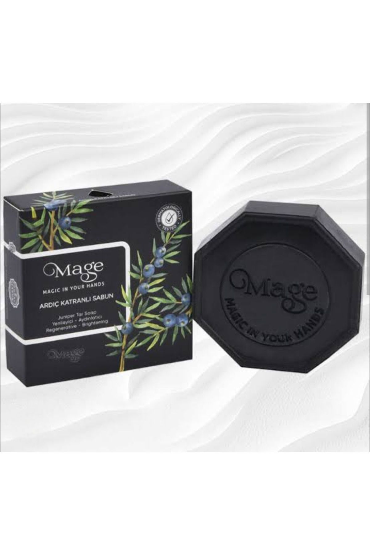 GÜNEŞ DEPO Mage Bitkisel Ardıç Katranlı Sabun 100 Gr