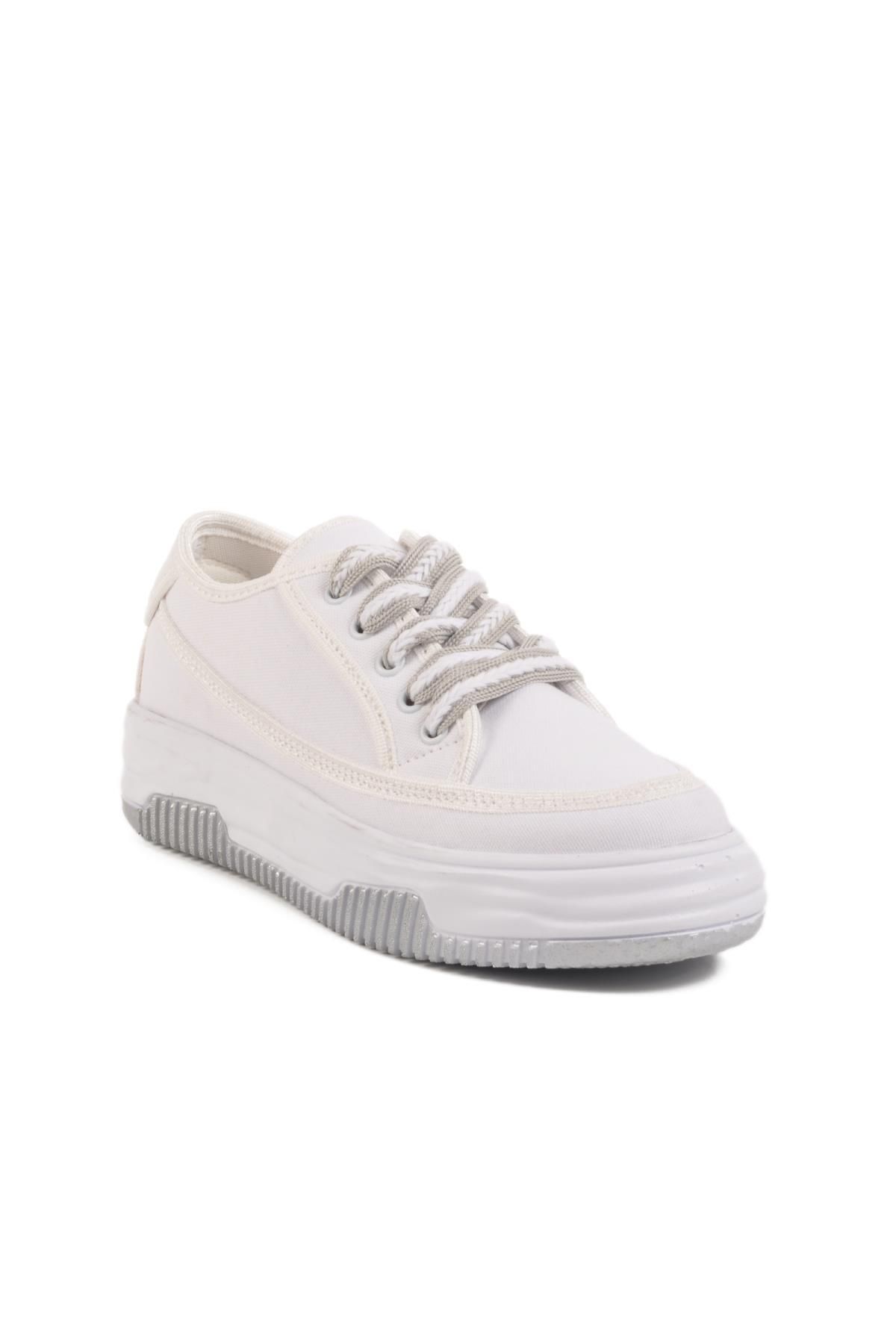 AYAKMOD Beyaz Kadın Spor Ayakkabı Lady 528 Z