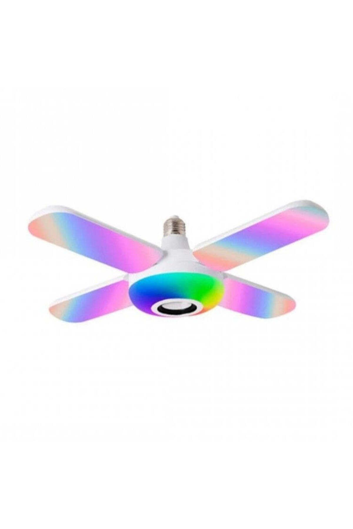 OEM-4-arm bulb with multi-colored light with music function via Bluetooth, remote control included 2