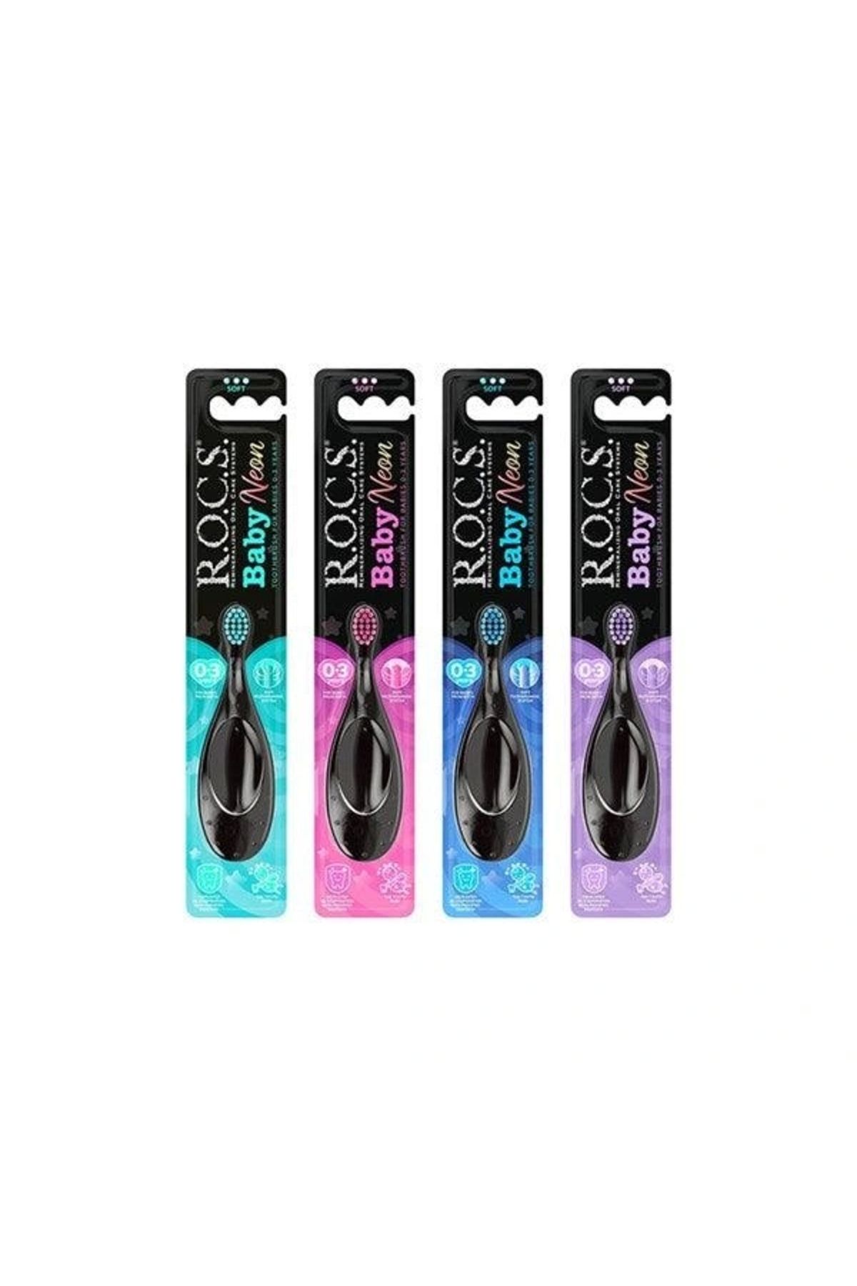 OurStyles .Baby Neon Ekstra Soft Diş Fırçası 0-3 Yaş