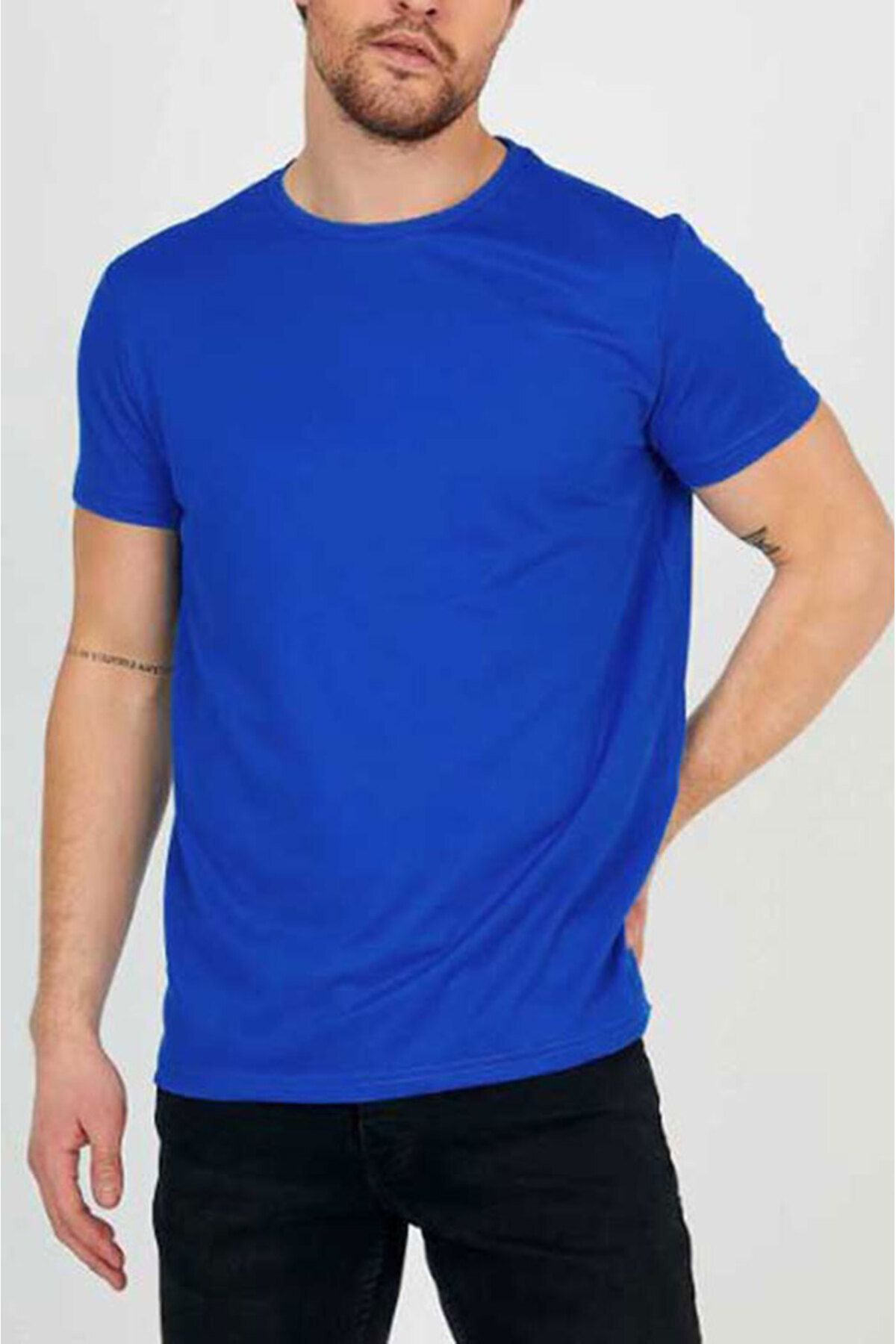 Hunors Sportswear & Company Unisex Pamuklu Bisiklet Yaka Tişört