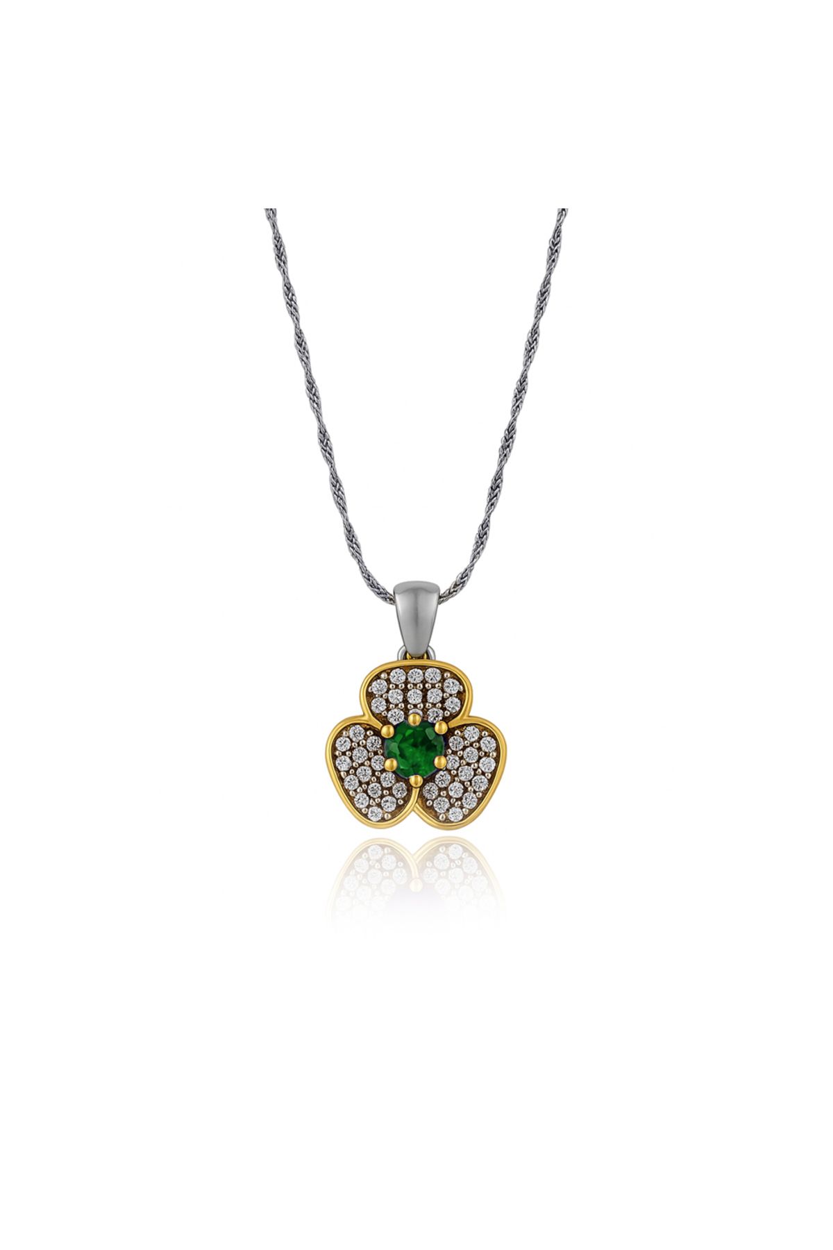 Silveranka 925 Ayar Gümüş Otantik Kolye