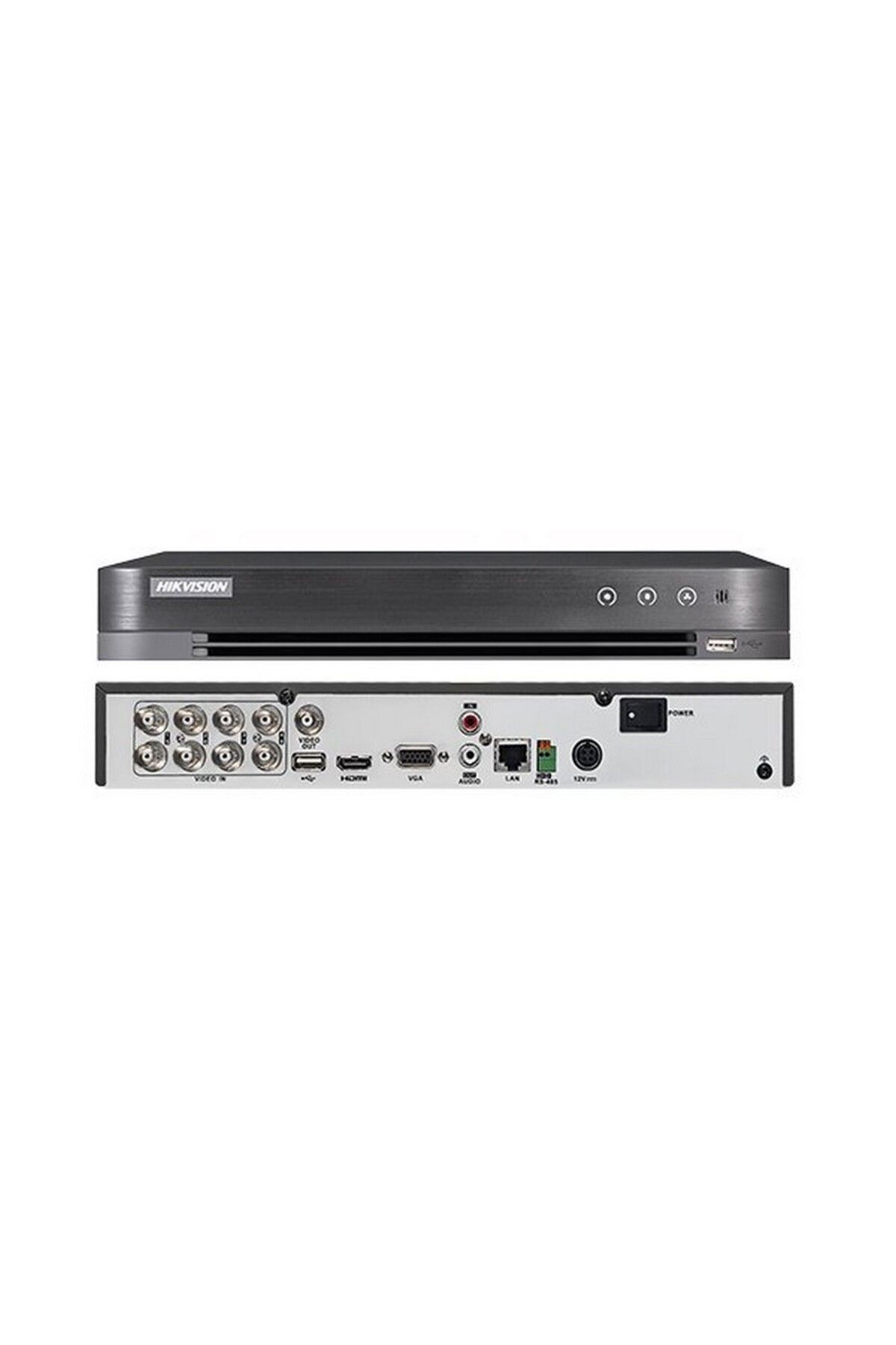 Hikvision DS-7208HGHI-K1 8 KANAL 1080PLite H265 PRO+ HD-TVI DVR KAYIT CİHAZI