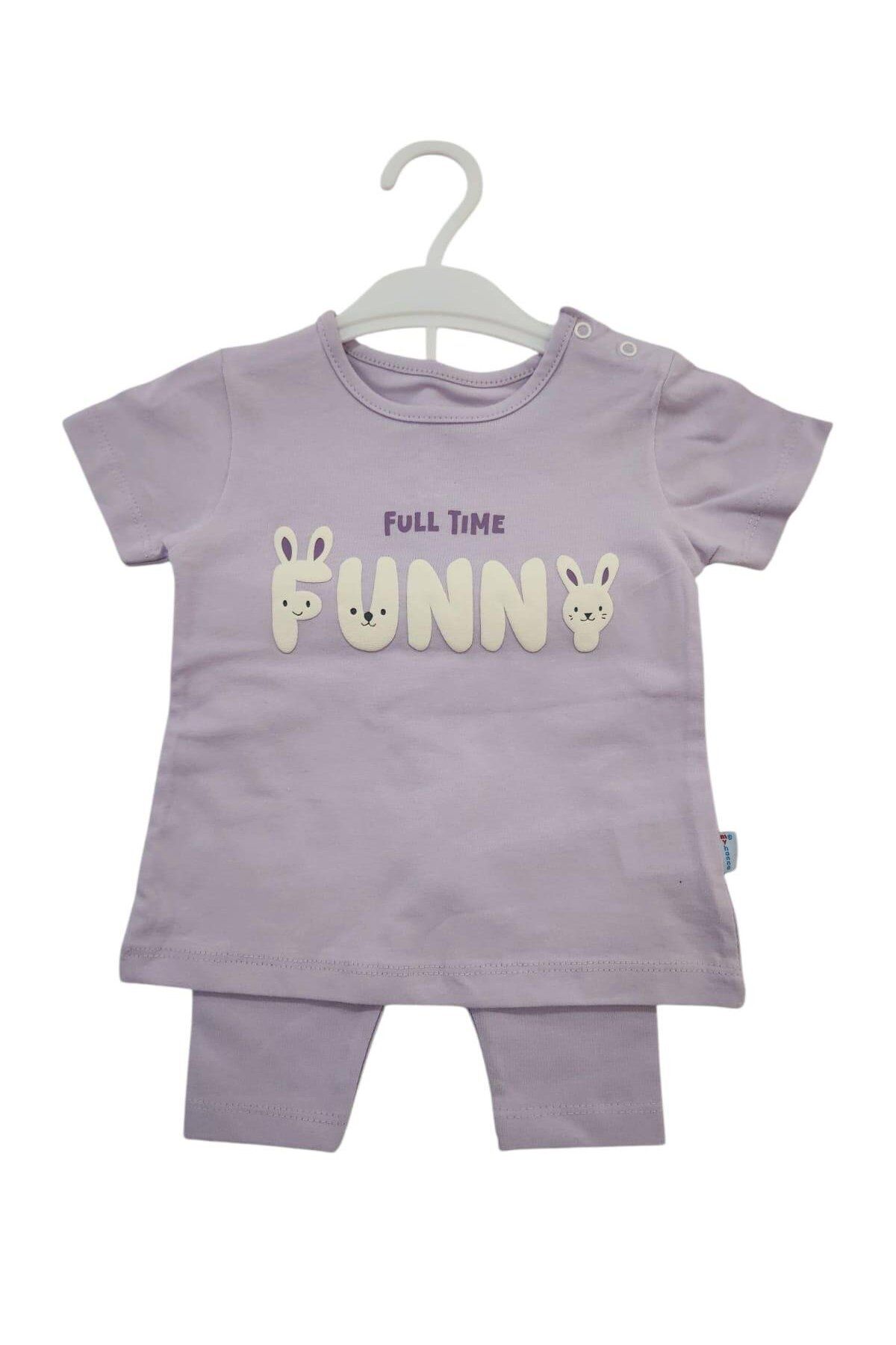 Babydoll 2li Takım Lila Bebek Takımı