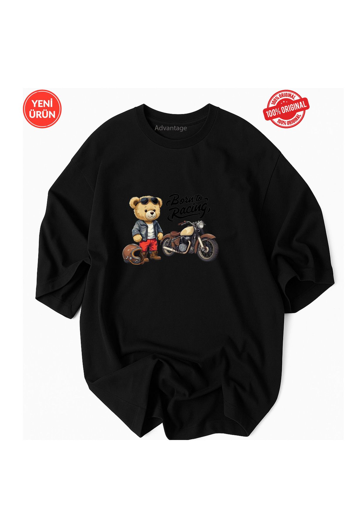 JDM Yeni Trend Born To RACING Tasarım T-shirt 100% Pamuklu Premium Tişört Tshirt