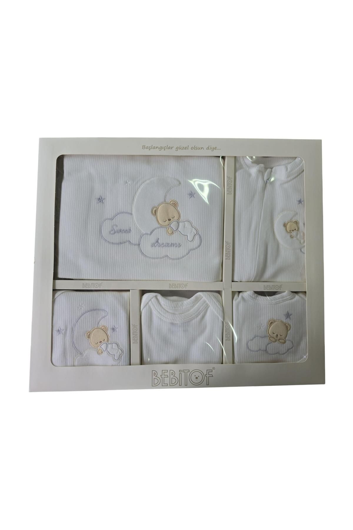 Babydoll Hastane Çıkışı 10lu Bbtf Ekru