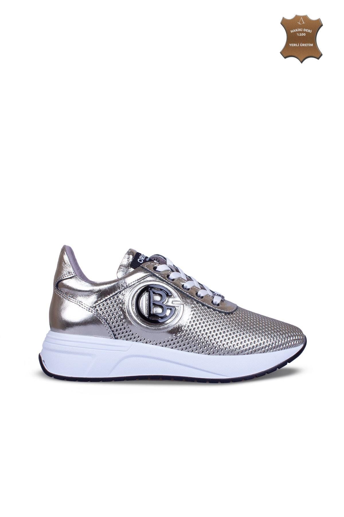7ADIMDAAŞK Kadın Sneaker Hakiki Deri Ayakkabı 120Y25K13204