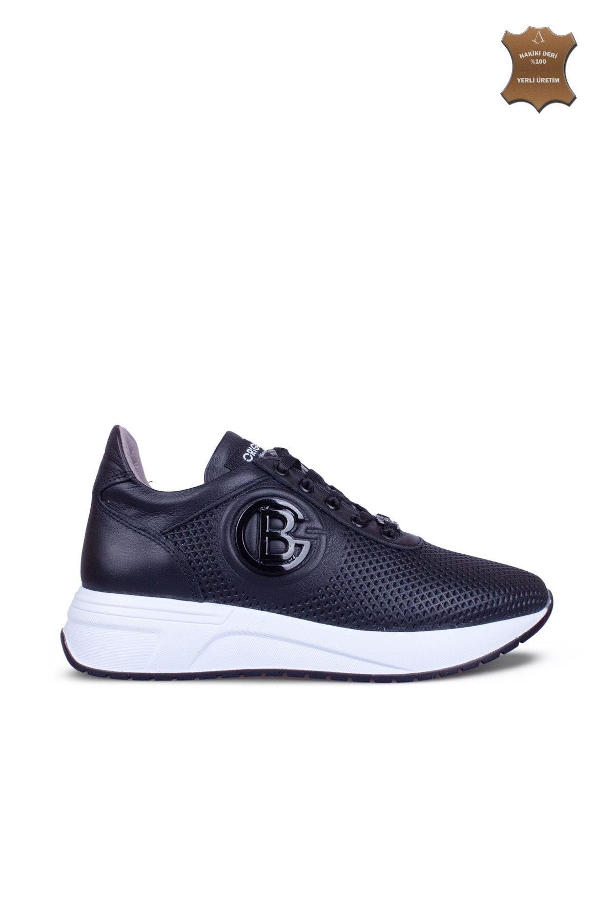 7ADIMDAAŞK Kadın Sneaker Hakiki Deri Ayakkabı 120Y25K13204
