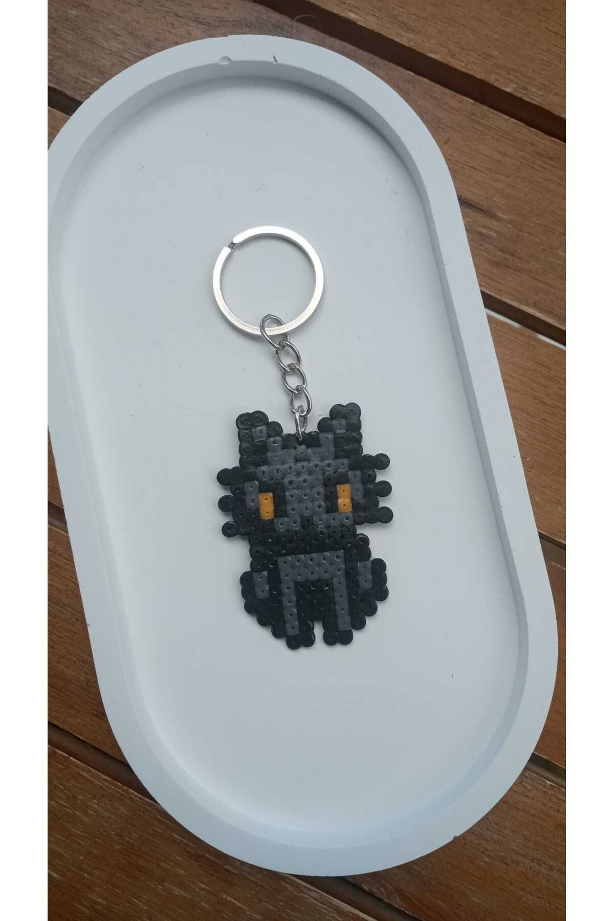 Atölye Moonlit Stardew Valley Siyah Kedi Anahtarlık