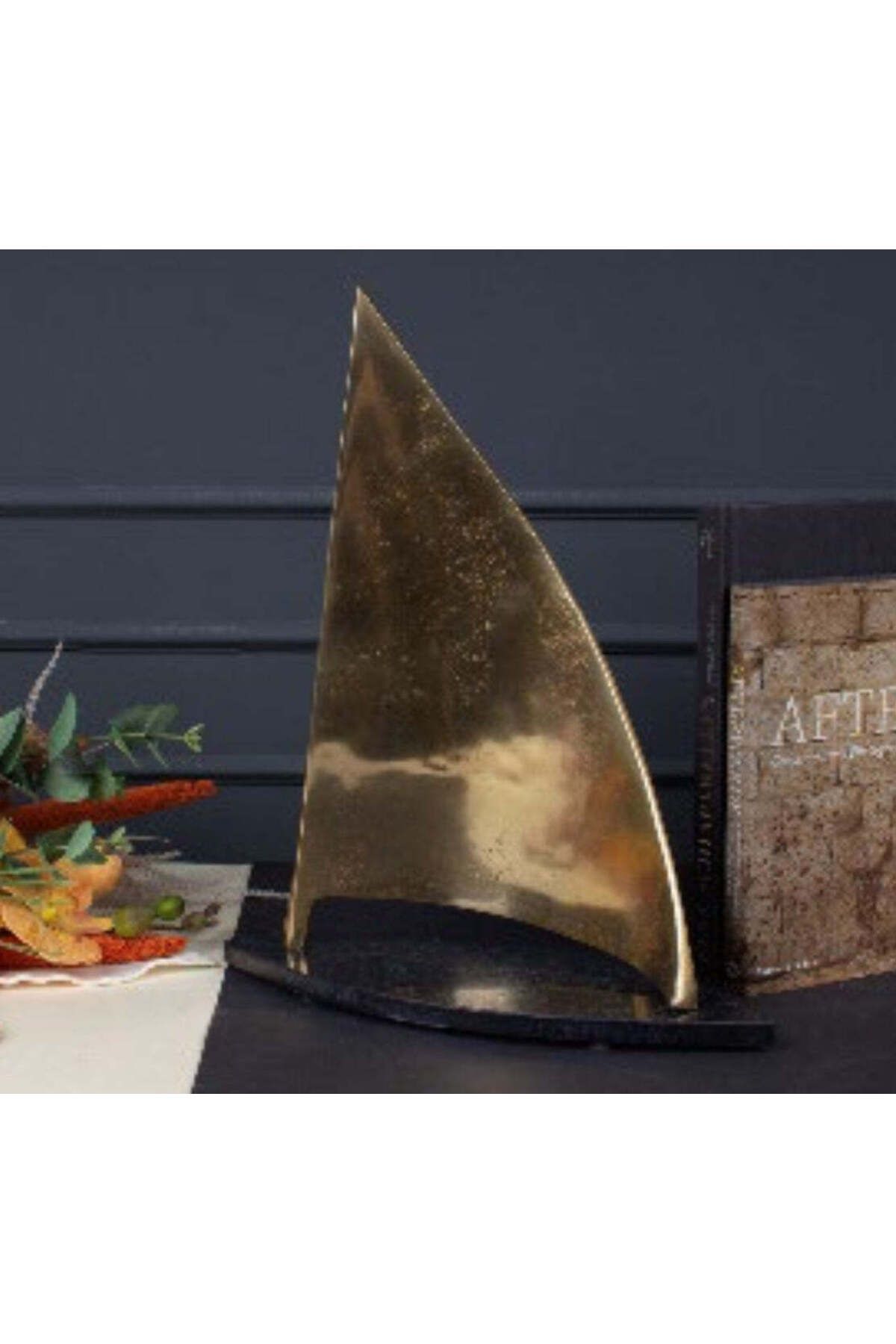 YSR CONCEPT Sailique Metal Yelken Obje Gold