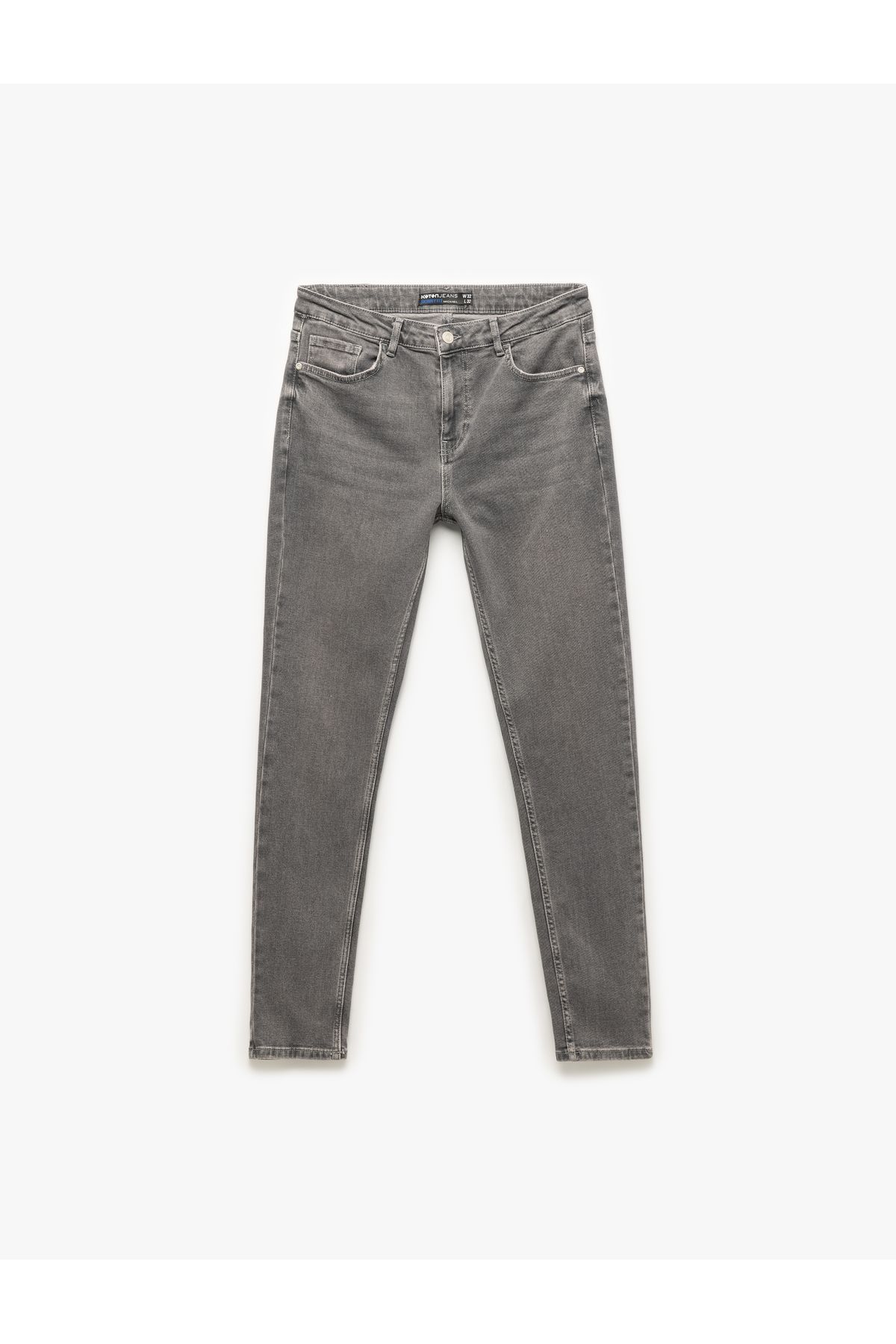 Koton Normal Bel Pamuklu Skinny Fit Jean Pantolon - Michael Jean