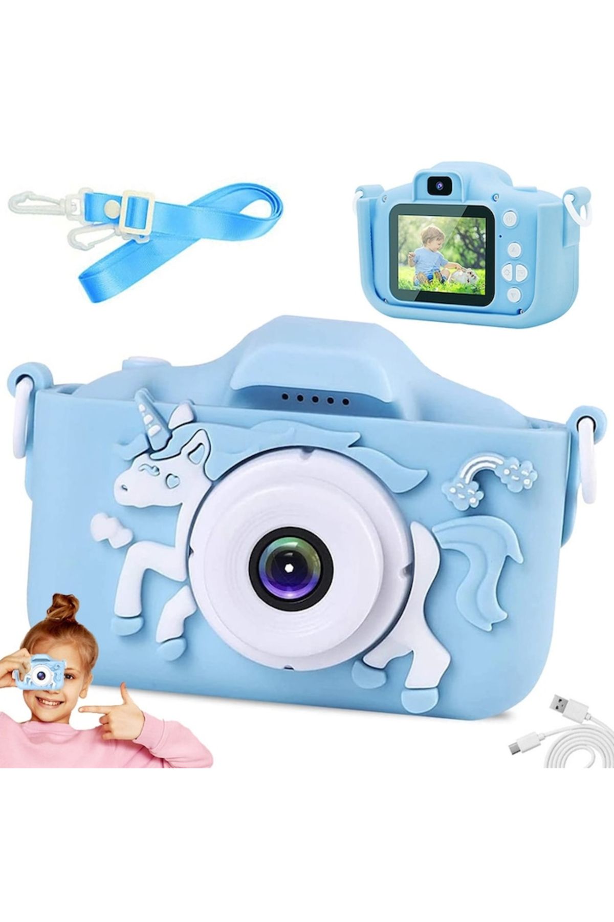 varioshop-VarioShop® Digital Camera for Kids, Dual camera, Multiple effects, Games, 12MP, 1920 x 10 2