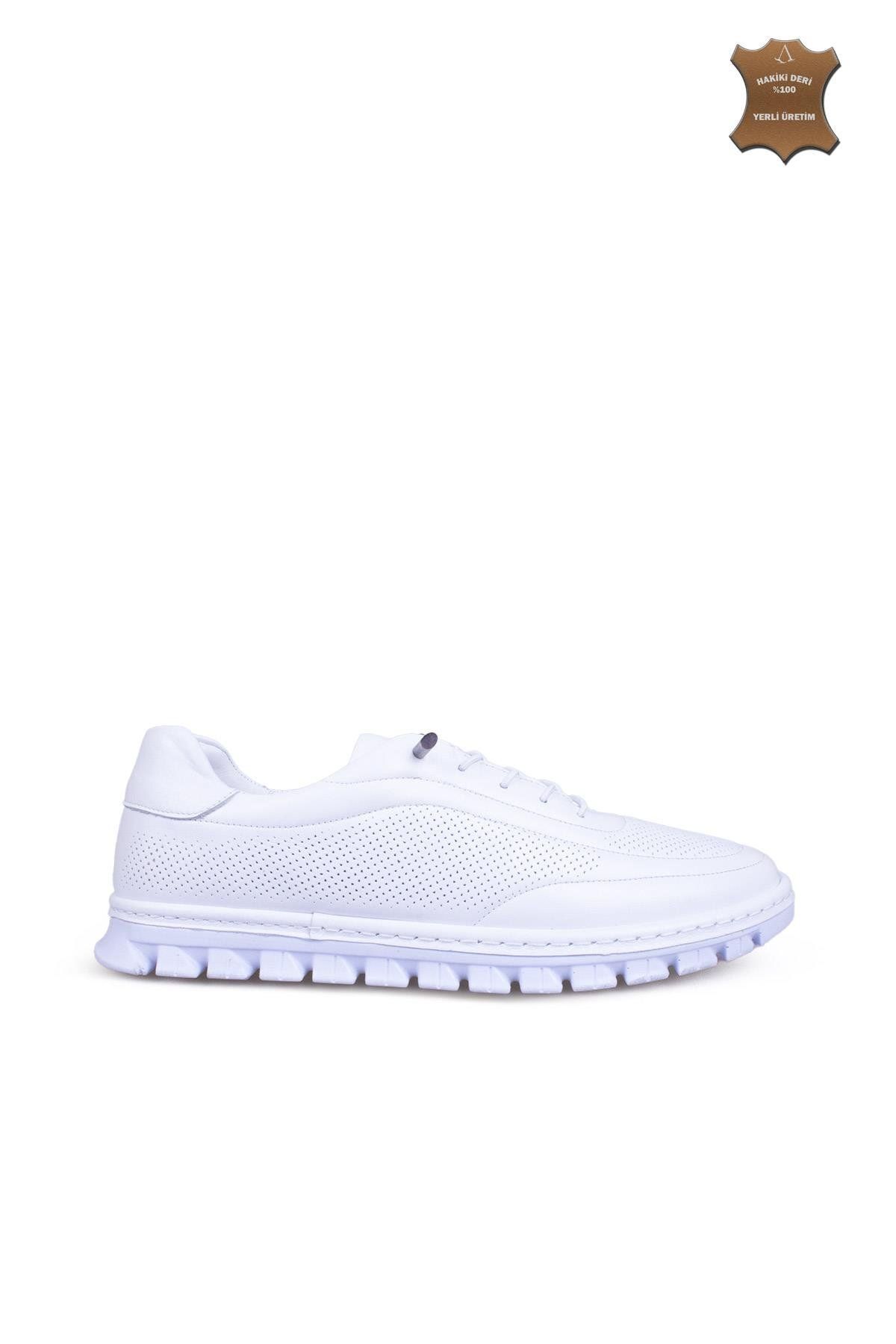 7ADIMDAAŞK Hakiki Deri Kadın Sneaker Ayakkabı 119Y25K13101
