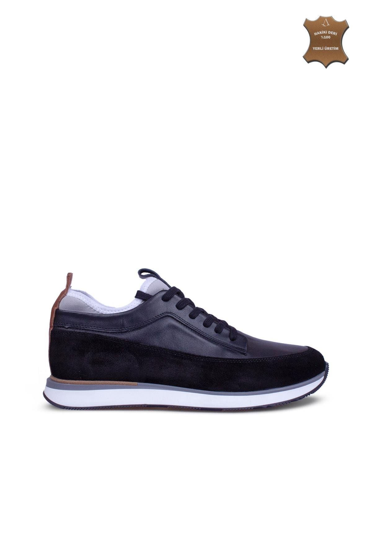 7ADIMDAAŞK Erkek Sneaker Hakiki Deri Ayakkabı 002Y25E4080