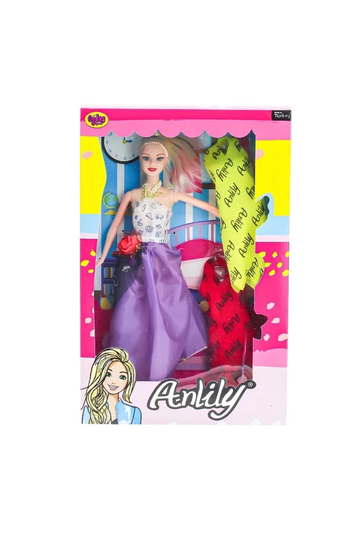 OurStyles Oydaş Anlily Kutuda 2 Elbiseli Bebek 2252