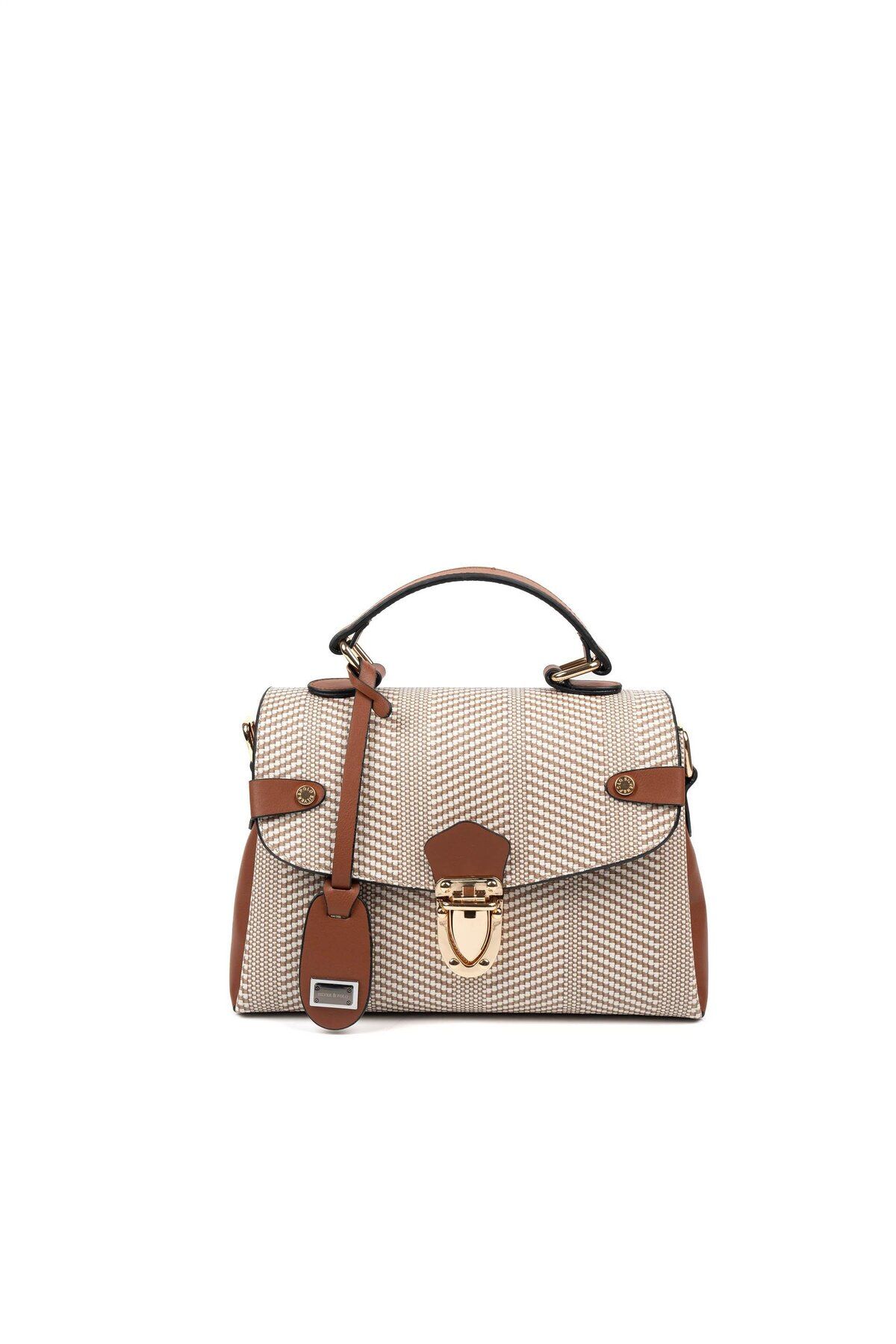 Silver Polo Silver & Polo Bej - Taba SP1159 Kadın El Çantası