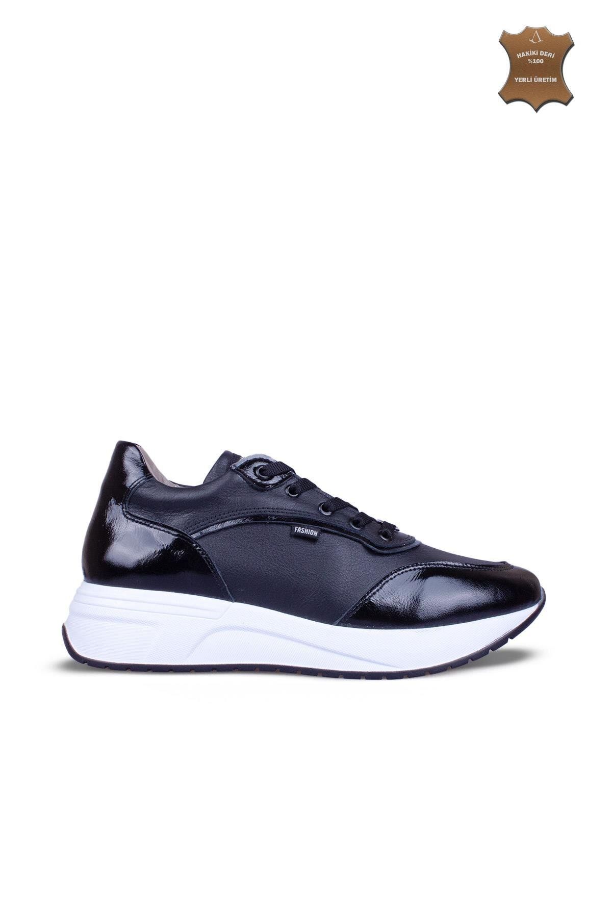 7ADIMDAAŞK Kadın Sneaker Hakiki Deri Ayakkabı 120Y25K13202