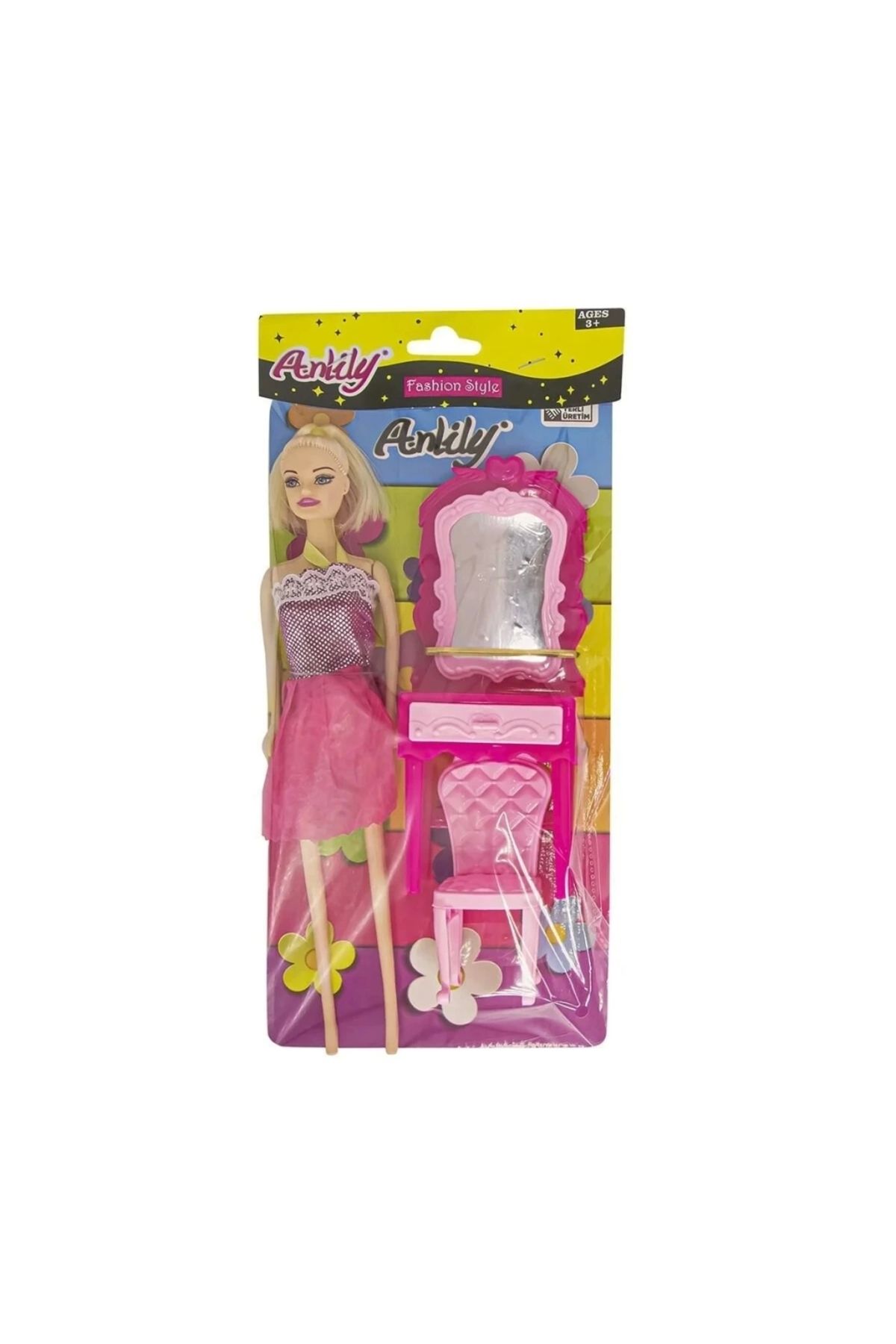 OurStyles Oydaş Anlily Poşette Makyaj Masası 2410