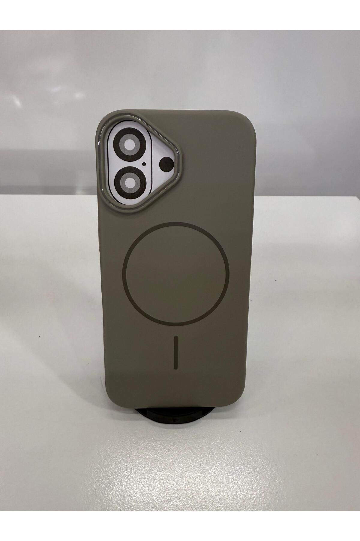 İnci İphone 16 ince tasarım magsafe özellik li mat kılıf