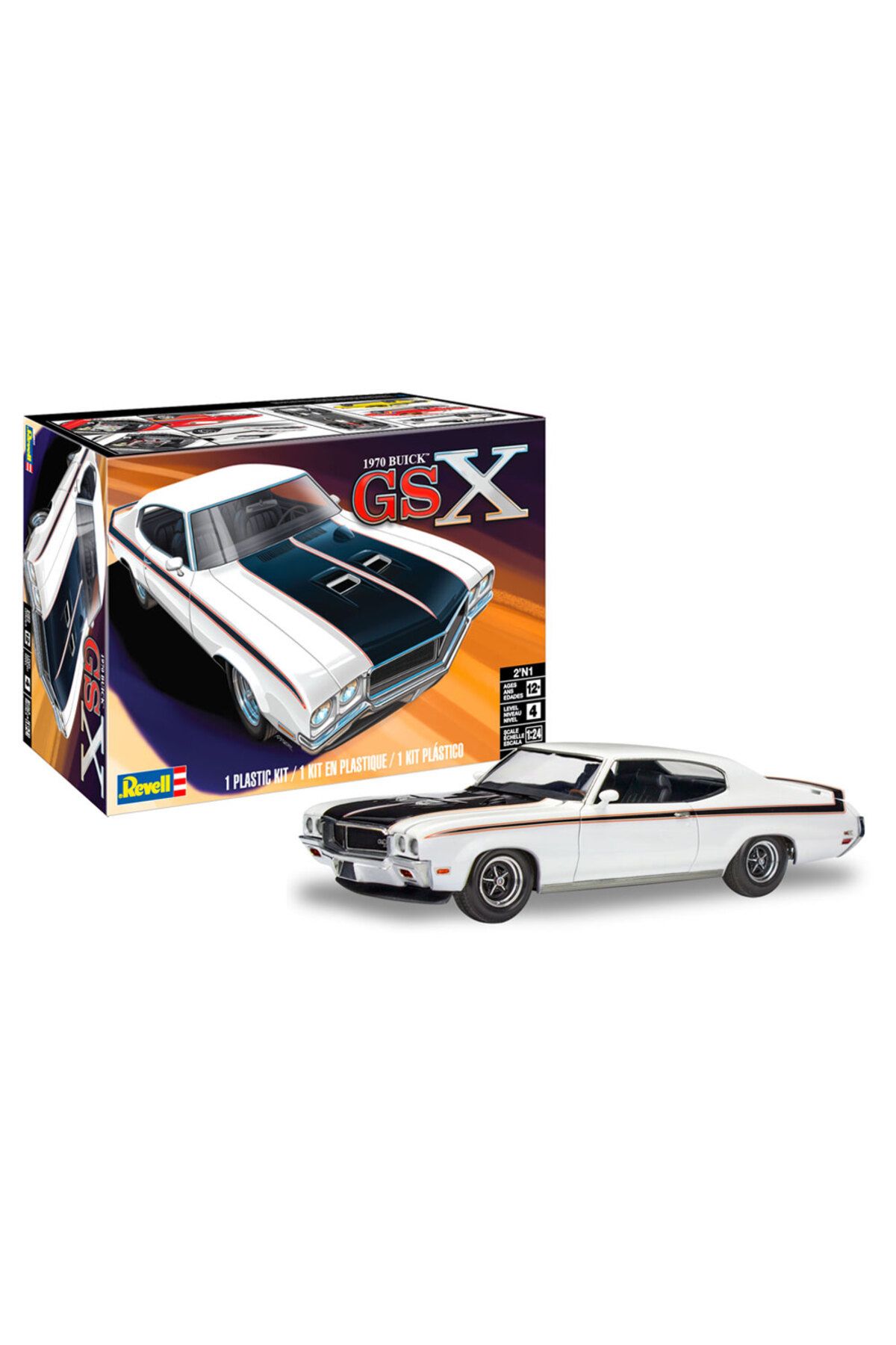 REVELL Model Kit Araba 1970 Buick Gsx 2n1 14522