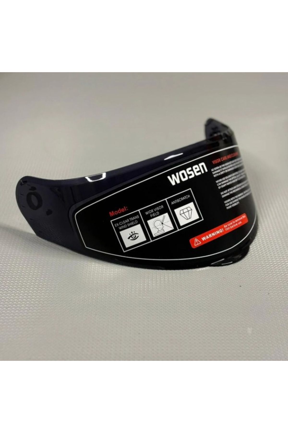WOSEN WS-202 SİYAH VİZÖR