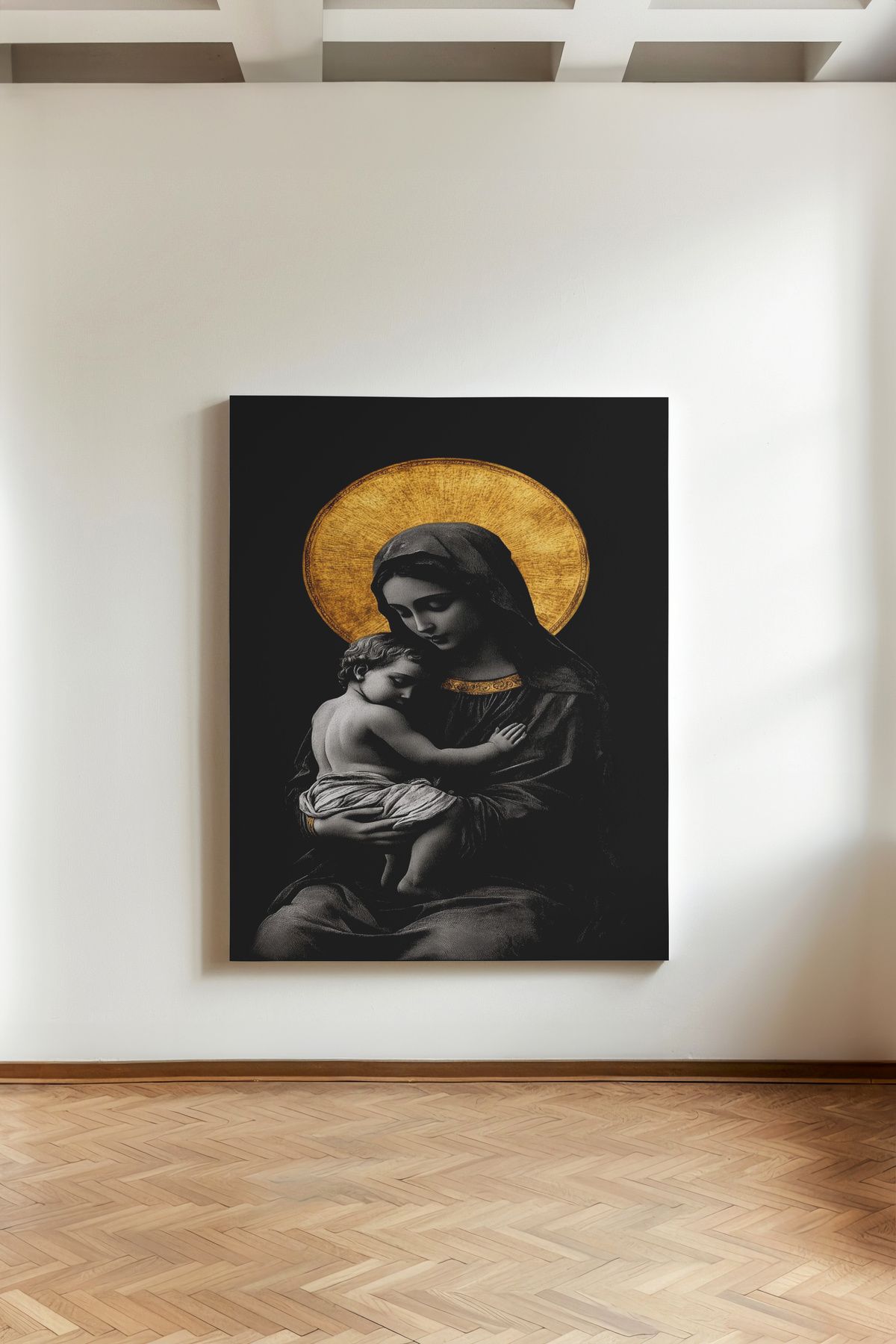 Kanvaspera Madonna and Child - Meryem Ana Çocuk İsa - Kanvas Tablo