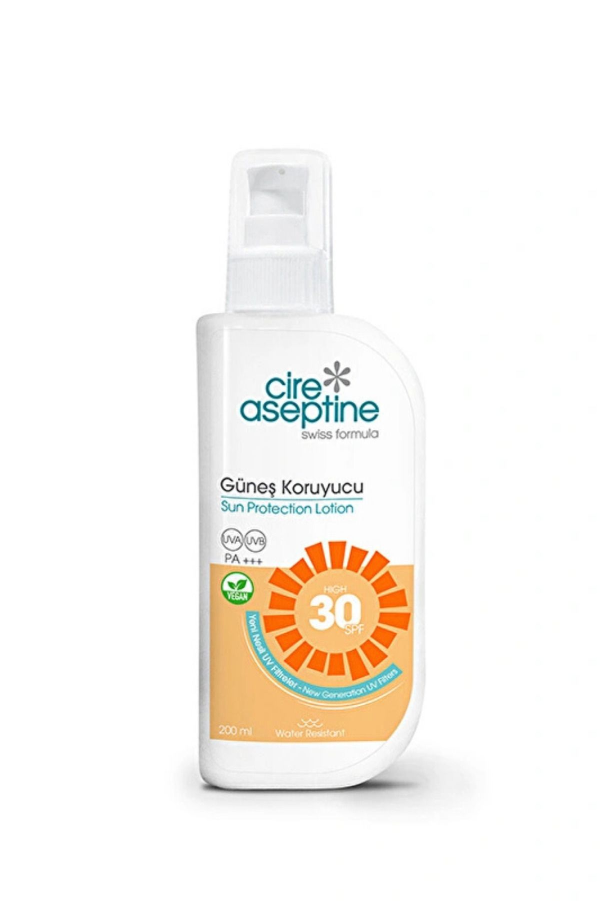 CIRE ASEPTINE-Sunscreen Lotion Spf 30 – Medium High Protection & Moisturizing Formula, 200 ml 1