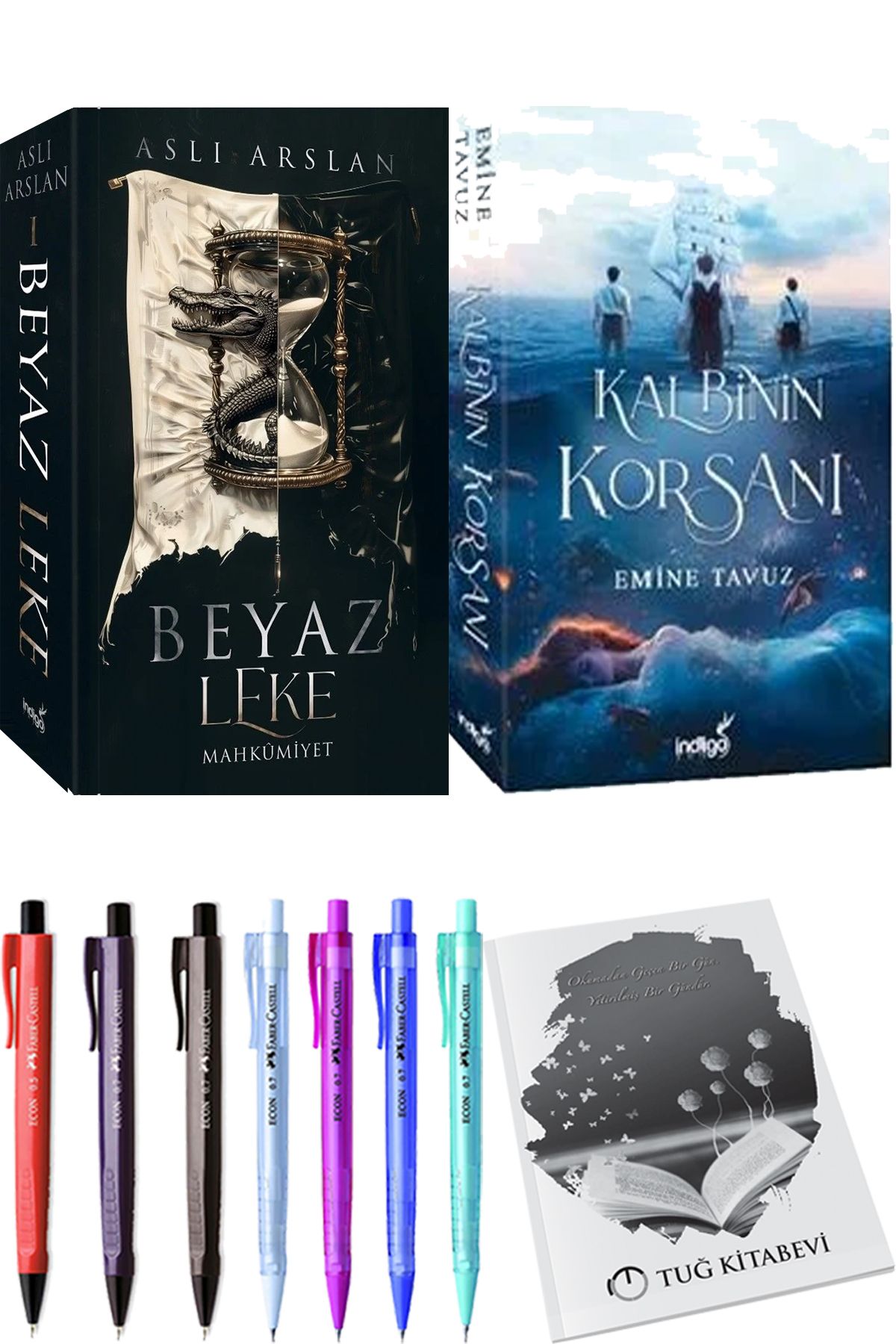 İndigo Kitap Beyaz Leke Mahkumiyet Aslı Arslan ve Kalbinin Korsanı + Hediyeli