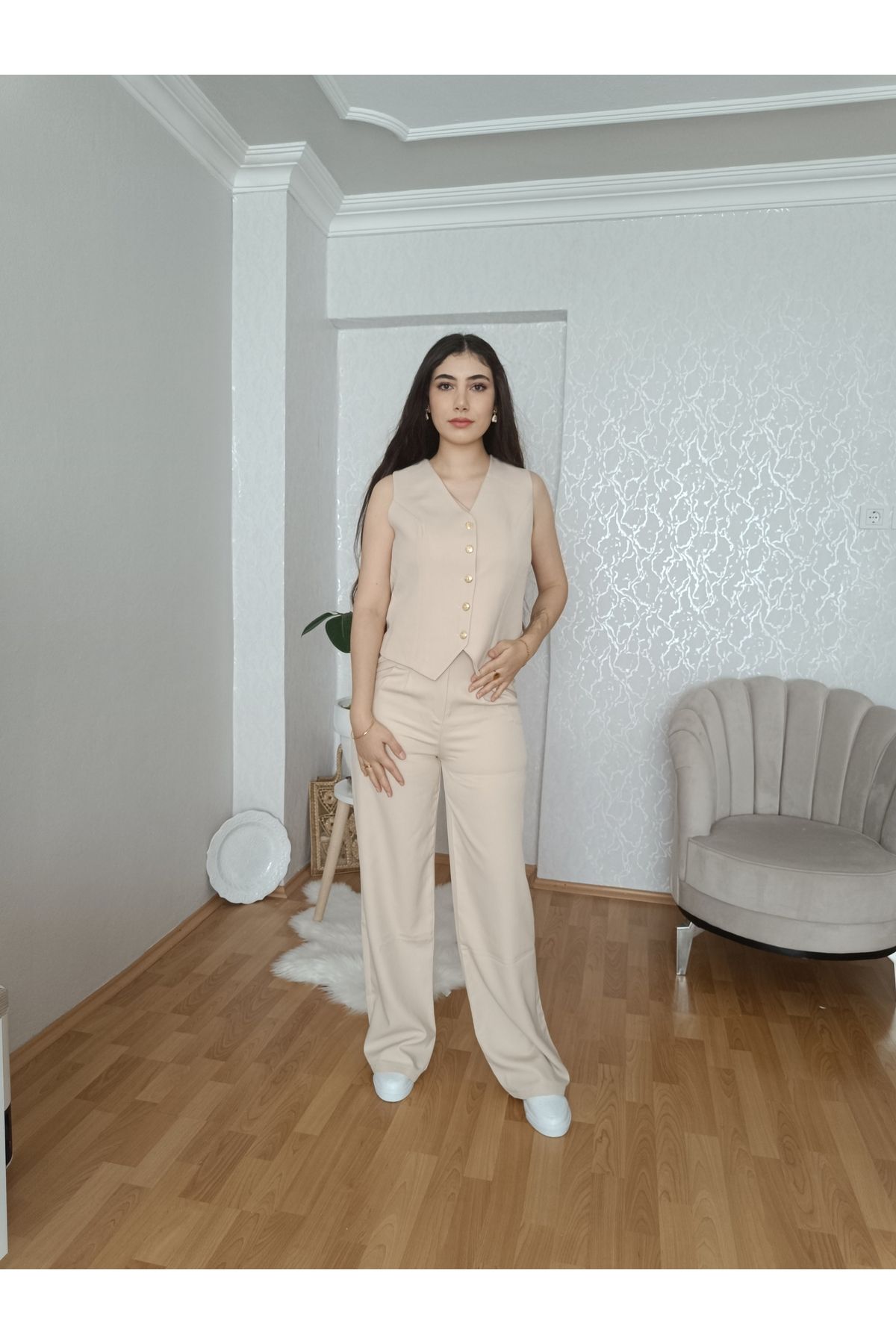 MODA Kadın Özel Seri Yelek Takım